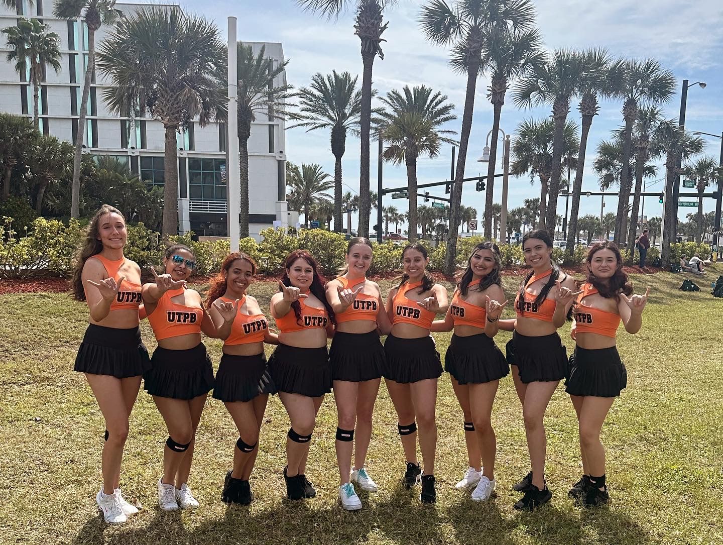 UTPB dance team in Daytona